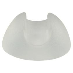 Altro Hairpin Leg Floor Protectors - 30mm Diameter - Clear - Pair