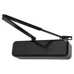 Hoppe AR3500 Overhead Fire Door Closer - Power Size 2-4 - Push/Pull - Ebony Black