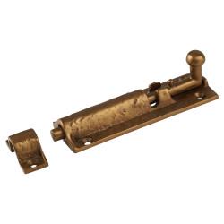 Olde Forge Antique Bronze Straight Barrel Bolt - Tudor Range - 101 x 38mm