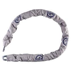 Squire Y3 Stronglock Fabric Sleeve Hardened Security Chain - 10 x 1200mm - Grey