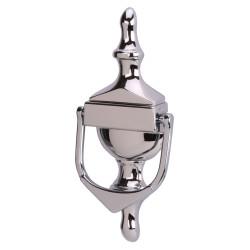 Fab & Fix Victorian Urn Door Knocker - Bright Chrome - 162 x 76mm