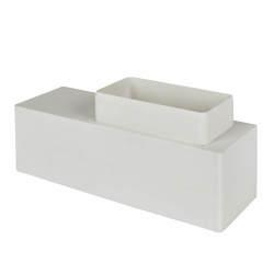Manrose Slimline Air Brick Adaptor - 110 x 54mm - White