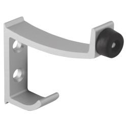 Premier Hat & Coat Hook - 12-21mm Panels - Satin Anodised Aluminium