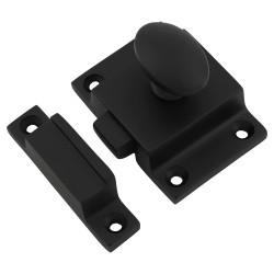 Hampstead Box Style Cupboard Catch - 55 x 40 x 35mm - Matt Black