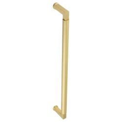Burlington by Frelan Satin Brass 20mm D-Bar Door Pull Handle - Screw Fix - 425mm c/c - Westminster Range