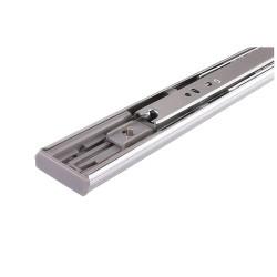 Klug 35mm Ball Bearing Soft Close Drawer Runner - Full Extension - 400mm Length - 25kg - Zinc