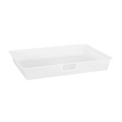 elfa Top Track System - Click In Shallow Mesh Basket for Gliding Frame - 605 x 430 x 85mm - White