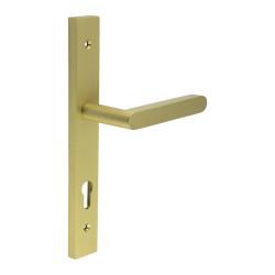 CRES by Frelan CR-101 uPVC Multipoint Door Handle - 92mm c/c - Satin Brass