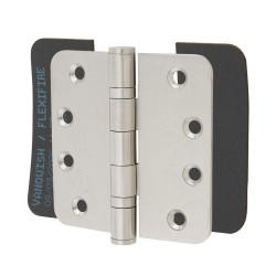 Vanquish Flexifire Intumescent Hinge Pads For FD30 & FD60 - Radius - 100 x 42 x 1mm - Pack of 6