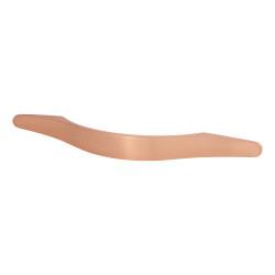 Crofts & Assinder Malvern Bow Cabinet Pull Handle - 128mm Centres - Brushed Copper