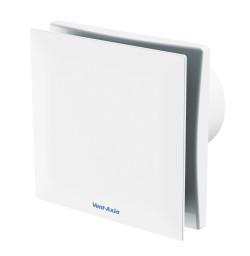 Vent Axia Silent Fan VASF100HT Bathroom Extractor Fan with Humidity Sensor & Timer - White