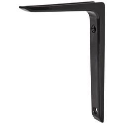 Touchpoint Aluminium Shelf Bracket - 100 x 150mm - Black