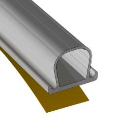 Stormguard Clear Weather Strip - 6m Length - Transparent