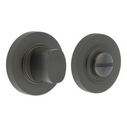 Burlington by Frelan Inner 3 Turn & Release with Knurled Rose - 47mm Diameter - Dark Bronze
