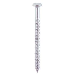 TIMCO Masonry Screw - Pan Head - Zinc Plated - T25 - 6 x 100mm - Pack of 100