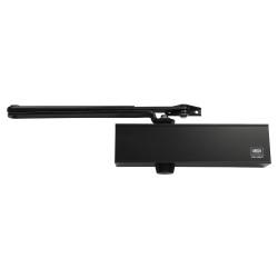 Union CE24V Overhead Fire Door Closer - Power Size 2-4 - Push/Pull Mounting - Matt Black