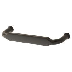 Altro Eton 12mm D-Bar Cabinet Pull Handle - 96mm Centres - Matt Black