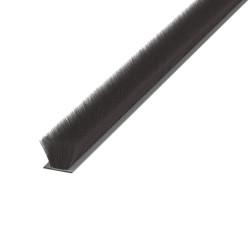 Stormguard Self-Adhesive Brush Pile Seal - 6mm Brush Pile - 5m Length - Brown