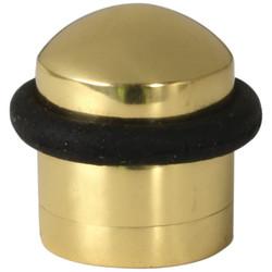 Altro Designer Floor Door Stop - 30 x 37mm - Polished Brass