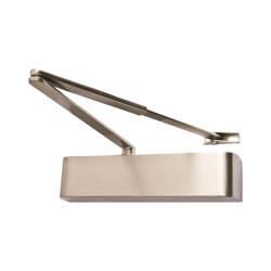Rutland TS.5204 Overhead Fire Door Closer - Power Size 2-4 - Push/Pull Mounting - Satin Nickel