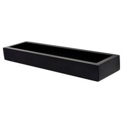 Altro Contemporary Square Towel Rail - 260 x 70 x 30mm - Matt Black