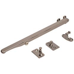 Fab & Fix Craftsman Locking Bar Casement Window Stay - 11"/280mm Length - Bronze