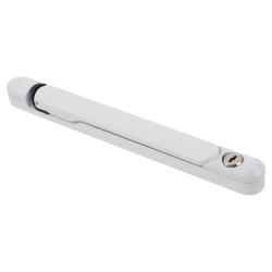 Jackloc uPVC Inline Espagnolette Locking Multipoint Window Handle - 50mm Spindle - Dual - White