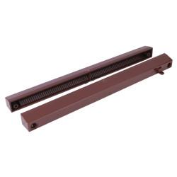 Greenwood Slotvent 4000 S uPVC/Timber Window Vent With Front Operation Switch - Brown