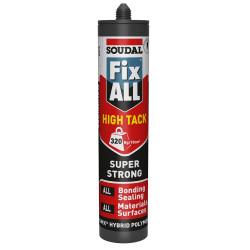 Soudal Fix All High Tack Sealant & Adhesive - 290ml - White