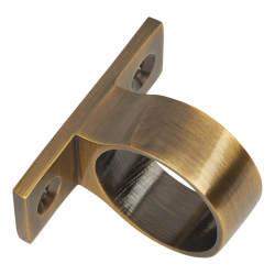 Heritage Brass by M Marcus Standard Mounting Sash Window Ring Lift - 43 x 28mm - Antique Brass