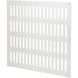 touchpoint Plain Slotted Vent - 305 x 305mm - 24836mm² Free Air Flow - Satin Aluminium
