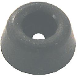 Rubber Seat Buffer - 19 x 10mm - Black - Pack of 4