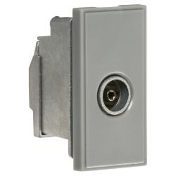 Knightsbridge Non-Isolated TV Coaxial Euro Module - Grey