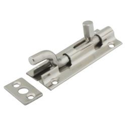 Touchpoint Polished Chrome Necked Barrel Bolt - Budget Range - 75 x 25mm
