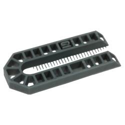 Broadfix Horseshoe Packer Shims - 101 x 43 x 10mm - Grey - Pack of 200