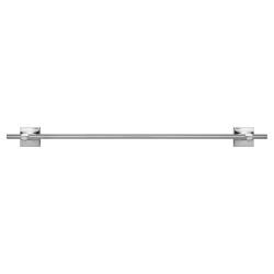 Croydex Chester Round Towel Rail - 675 x 72.5mm - Polished Chrome