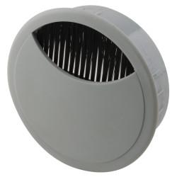 Altro Round Cable Tidy Grommet - 80mm Hole Size - Grey - Pack of 10