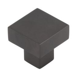 Burlington by Frelan Trafalgar Square Cabinet Knob - 30 x 30mm - Dark Bronze