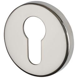 Altro Escutcheon - 52mm Diameter - Euro - Polished Stainless Steel