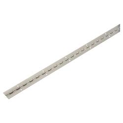 Altro Continuous Piano Hinge - 1800 x 32 x 1mm - Satin Stainless Steel