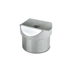 SWR Balustrade Tube Saddle - Vertical Wire Infill - 304 Brushed Satin Stainless Steel