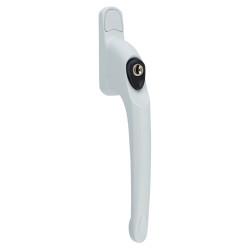 ERA uPVC Maxim Inline Espagnolette Locking Multipoint Multi-Spindle Window Handle - Dual - White