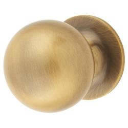 Heritage Brass by M Marcus Ball Cabinet Knob - 38mm Diameter - Antique Brass