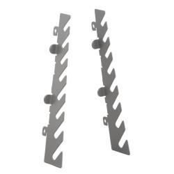 elfa Garage Storage Top Track System - Spanner & Wrench Holder for Storing Board - Grey