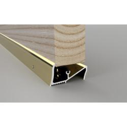 Stormguard Lowline Threshold - 1000mm Length - Inward Opening Doors - Gold Anodised