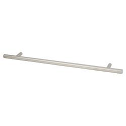 Altro 10mm T-Bar Cabinet Pull Handle - 224mm Centres - Satin Stainless Steel
