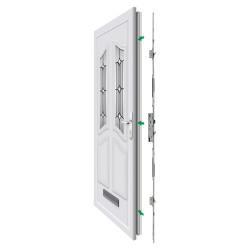 Yale Doormaster Adjustable uPVC Multipoint Door Lock - 2 Roller 3 Hook - 35mm Backset - 92mm c/c