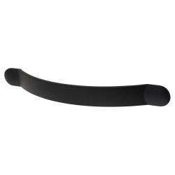 Crofts & Assinder Monmouth Bow Cabinet Pull Handle - 128mm Centres - Matt Black