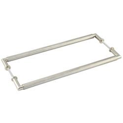 Burlington by Frelan Satin Nickel 20mm D-Bar Door Pull Handle - B2B - 425mm c/c