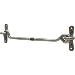 Olde Forge Cabin Hook & Eye - 260mm Length - Pewter
